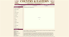Desktop Screenshot of countryandeastern.co.uk