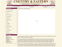 Tablet Screenshot of countryandeastern.co.uk